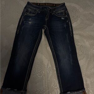 Rock Revival Dark Blue Boot Cut Jeans